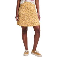 Gold Skirts Toad&Co Chaka Skirt Gold Ditsy Print