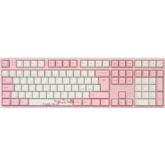 Varmilo sakura Varmilo VEA109 Sakura V2 Cherry MX Silent Red Keyboard (Nordic)