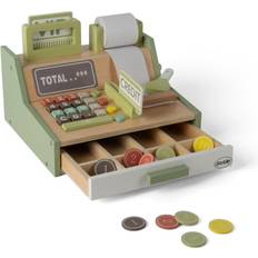 Dantoy Legesæt Dantoy Wooden Legetøjskasseapparat Set