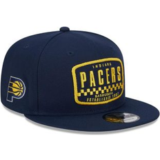 Caps New Era Men's Navy Indiana Pacers Rally Drive Finish Line Patch 9FIFTY Snapback Hat