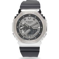 G-Shock GM-2100-1A 44mm men steel/Rubber One Size Silver