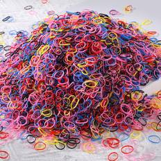 Hårprodukter Shein Girls' Mini Disposable Colored Elastic Hair Ties, Suitable Daily