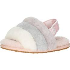 Sandals UGG girls Fluff Yeah Slide Flat Sandal, Quartz Multi, Toddler