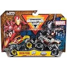 Monster Jam Marvel Iron Man Vs War Machine 1:64