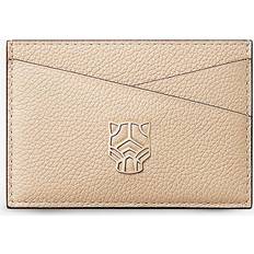 Beige Card Cases Cartier Beige Panthère De Leather Card Holder 1 - BEIGE
