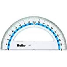 Angle Measurers Helix Shatter Resistant Semi-Circle Protractor 6" Angle Measurer