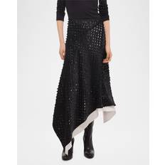 Helmut Lang Scarf Hem A-Line Skirt