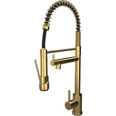 Liquida GR267BR Brushed Kitchen Tap With Directional