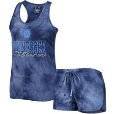 Underwear Concepts Sport Women's Navy Tennessee Titans Billboard Scoop Neck Racerback Tank and Sleep Set Navy 2XL