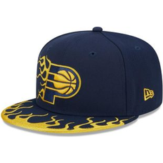 Caps New Era Men's Navy Indiana Pacers Rally Drive Flames 9FIFTY Snapback Hat