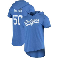 Majestic Threads Men's Mookie Betts Royal Los Angeles Dodgers Softhand Player Hoodie T-shirt Royal