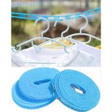 Clothing Care Norcks 3 Pcs Non-Slip Clothesline 10m Outdoor Drying Rack Portable Laundry Line Camping Blue Blue