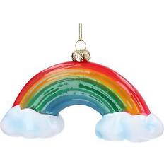 Christmas Tree Ornaments on sale Gisela Graham Acrylic Rainbow Clouds Christmas Tree Ornament