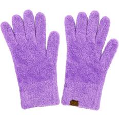 Purple Gloves Sold by: C.C Brand, CC Plush Chenille Gloves