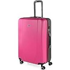 Itaca Lightweight ABS Large Hard Shell Suitcase 75cm