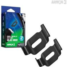 Armor3 controller and headset holder mount 2 pcs. for dualsense ps5 xbox - Black