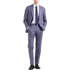 Emporio Armani Suits Emporio Armani Regular Fit Wool Suit Violet 58 IT US