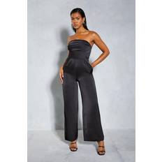 Black - Women Jumpsuits & Overalls Misspap straight leg jumpsuit womens occasion jumpsuits