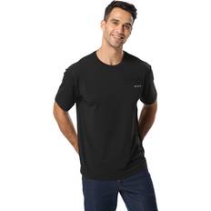 T-shirts Ororo Men’s Quick Dry T-Shirt with Pockets, Moisture-Wicking T-Shirt Regular Fit Black,2XL