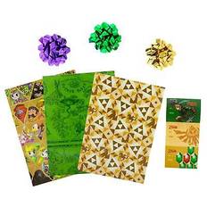 Carte da regalo Nintendo The Legend of Zelda 9-Piece Wrapping Paper Kit