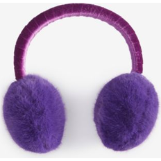 Purple Headbands On 34th Women's Boxed Faux-Fur Earmuffs, Created for Macy's Purple SIZE