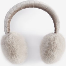 Headbands On 34th Women's Boxed Faux-Fur Earmuffs, Created for Macy's Grey SIZE