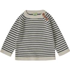 FUB Overdele Børnetøj FUB Ecru/Dark Navy Baby Sweater