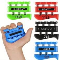 Shein 1&4pcs Hand Grip Strengtheners, Fingers Exercisers, Suitable For Forearm Strength Training, Suitable For Daily Home Exercise And Daily Casual Training