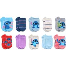 Underwear Disney Lilo & Stitch Pair Multi Pack Novelty Character No Show Socks for Girls, Small, Multicolor