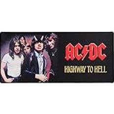 Subsonic AC/DC XXL-Mauspad 90 Geschenk Desktop-Gaming-Mauspad ACDC offiziell lizenziert