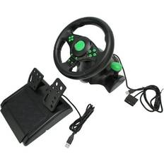 Wheel & Pedal Sets Eotvia Sold by: Weimeigou, Game Racing Wheel Hot Plug Technology 180 Degree Rotation Race Steering Wheel USB For