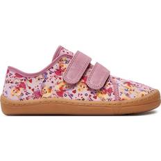 Kanvas Lära-gå-skor Barnskor Tofflor Froddo Barefoot Canvas G1700390-3 Rosa