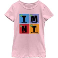 Tops Girls Teenage Mutant Ninja Turtles TMNT Periodic Graphic Tee