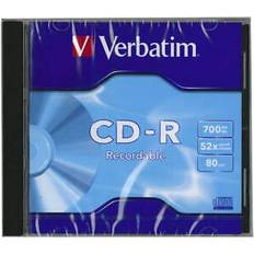 Optical Storage Verbatim datalife cd r jewel case 80min/700mb high speed long archival life