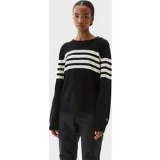 Busnel Tröjor Busnel Alexandra Sweater Black/Ecru