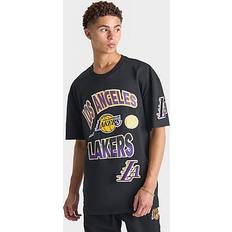 Pro Standard Pro Standard Men's Los Angeles Lakers NBA Turn It Up T-Shirt in Black/Black Cotton