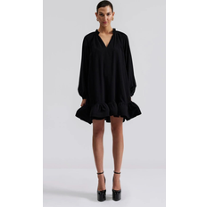 By Malina Kjole Frill Detailed Dress Sort