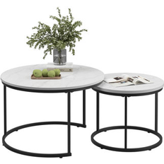 Ebern Designs White Coffee Tables Ebern Designs Ravon Coffee Table