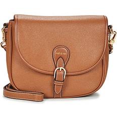 Nat et Nin Olivia Leather Flap Bag - Hazel