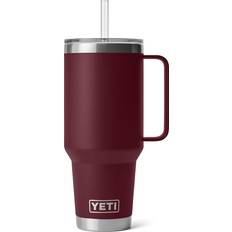 Cups & Mugs on sale Yeti Rambler with Straw Lid Wild Vine Red Travel Mug 42fl oz