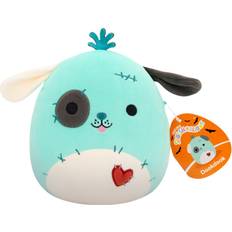 Squishmallows Hundar Mjukisdjur Squishmallows Halloween Dookdook Patchwork Dog 19cm