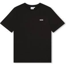 BOSS Kid's Logo Print T-shirt - Black (J25P23-09B)