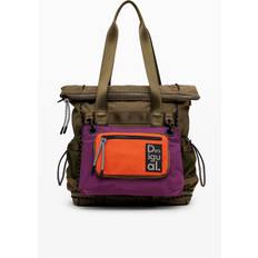 Desigual Tasker Desigual Rygsæk - Brun/Lilla/Neonorange