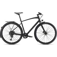 Specialized L City Bikes Specialized Sirrus X 3.0 EQ 28" 2023 Gloss Nearly Black/Black Reflective Men's Bike