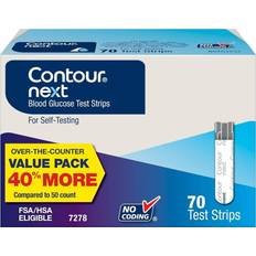 Test Strips For Glucometer Bayer Contour Next 70-pack