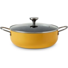 Ceramic Hob Saute Pans Latin with lid 1.48 gal 15 "