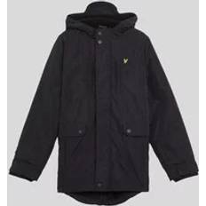 Lyle & Scott Jackor Barnkläder Lyle & Scott Fleece Lined Padded Coat Svart