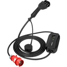 Mode 2 Laddkablar & Kabelhållare Deltaco E-Charge Cable Mode 2 CEE 16A 3-fas 6m