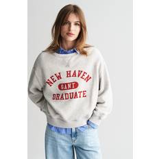 Gant Dame Sweatere Gant Dame Graphic sweatshirt med crewneck