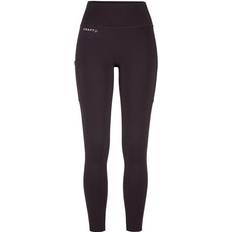 Craft Adv Essence High Waist Warm Tights W Dk Plum